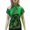 Blusa Estampa Dragão Verde