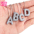 Colar Folheado Letra Strass - comprar online