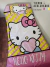 Hello Kity Kuromi Set acolchado + sabana + funda de almohada 11/2 plaza