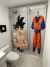 Cortina de baño viral Goku Dragon Ball - comprar online
