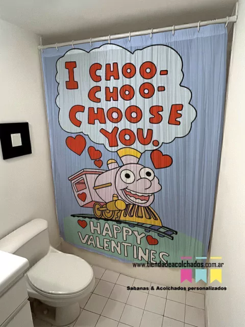 Cortina de baño Los Simpson / maquinita chuchu