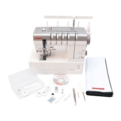 Collareta JANOME COVER PRO 3000P 5 hilos con enhebrador de agujas y bordador en internet