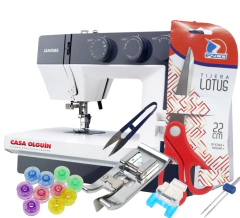 Janome 1522 Bl Multifunción Super Profesional En Casa Olguín - comprar online