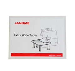 Extra Wide Table / Mesita De Acople Para Overlocks Janome en internet