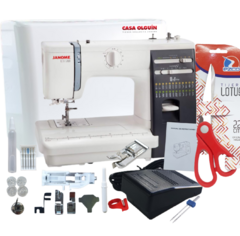 Janome 523h + Tijera Regalo Semi Ind Gtía 3 Añ