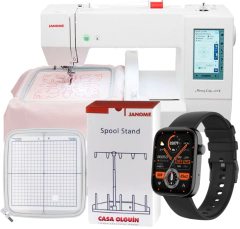 Bordadora Janome Mc 400e + SMARTWATCH COLMI P20 Plus de REGALO - comprar online
