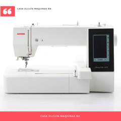 Bordadora Janome MC 500E + SMARTWATCH COLMI P20 Plus de REGALO - CASA OLGUÍN