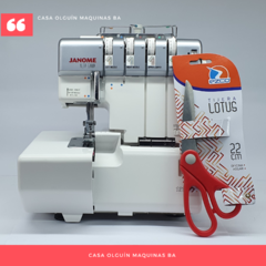 Janome 1210dx Overlock 4h. Reforzada Gtía 3años - tienda online