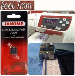 Base Prensatela Cierre Invisible - Línea Digital 7mm. - comprar online