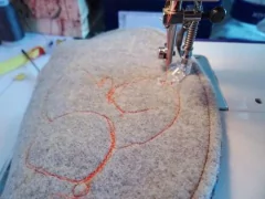 Prensatela De Bordado Libre Ó Quilting Para Janome Costura en internet