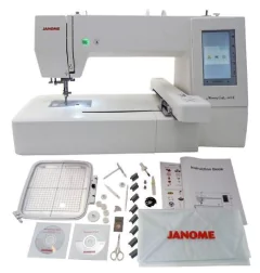 Bordadora Janome Mc 400e + SMARTWATCH COLMI P20 Plus de REGALO