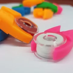 Nuevos Broches Abrazaderas Siliconadas Para Carreteles X 12u - tienda online