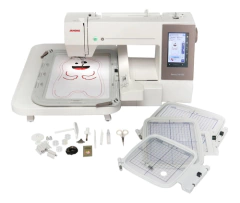 Bordadora Janome Mc 550e + Portacono Original Area 200x360mm - comprar online