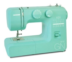 Janome 3112 Gn Edición Especial Green + Pie D Falso Overlock - comprar online