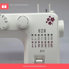 JANOME 311 + ENHEBRADOR de aguja y Pie De Falso Overlock De Regalo * Casa Olguín * - comprar online