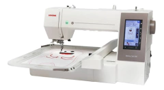 Bordadora Janome Mc 550e + Portacono Original Area 200x360mm