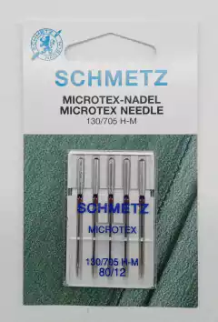 Agujas Universales Schmetz Microtex 5 Unidades Para Janome en internet
