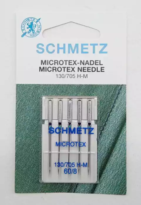 Agujas Universales Schmetz Microtex 5 Unidades Para Janome