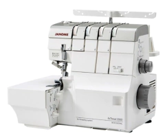 Overlock Janome Air Thread 2000d New Enhebra Facil Con Aire - comprar online