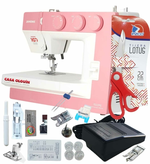 Janome 1522 Pg Multifuncion Edición Limitada Semi Industrial
