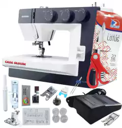Janome 1522 Bl Multifunción Super Profesional En Casa Olguín