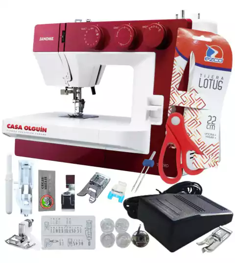 Janome 1522 Rd Multifunción Super Profesional En Casa Olguín