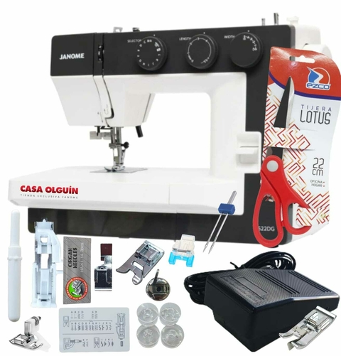 Janome 1522 DG Multifunción Super Profesional En Casa Olguín