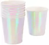 Vasos Iridiscentes x 6 unid