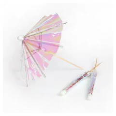Set de Sombrillas Iridiscentes - comprar online