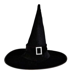 Sombrero bruja con hebilla - comprar online