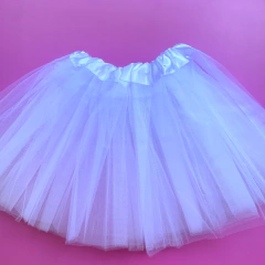 Tutu Blanco 30cm largo (sin brillo) en internet