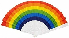 Abanico LGBT+ Multicolor - comprar online