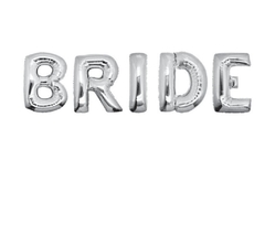 Globos BRIDE Plateado