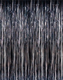 Cortina Metalizada Negra Photoboot