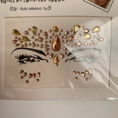 Gemas Facial MINI Rosa Gold Autoadhesivo