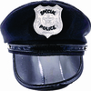 Gorra policia negra