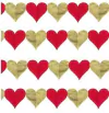 Guirnalda de corazones cupido