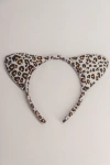 vincha animal print Blanca