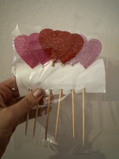 Topper corazon en internet