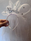 Velo chufi BRIDE plateado