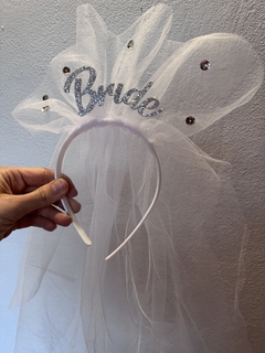 Velo chufi BRIDE plateado