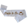 BANDA "Bride to be” Dorado - OFERTA FALLA - comprar online