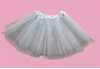 Tutu Blanco 30cm largo (sin brillo)