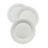 Plato Blanco x 8unid