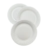 Plato Blanco x 8unid
