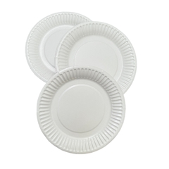 Plato Blanco x 8unid