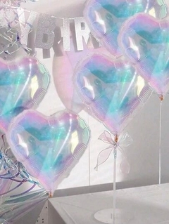 Globo Corazon Iridiscente