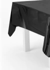 Mantel negro plastico opaco 2.74 x 1.37m