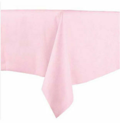 Mantel Plastico Rosa Pastel 1.83x1.37 - comprar online