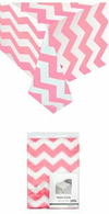 Mantel Plastico Rosa Zigzag 2.74 x 1.37m super resistente - comprar online